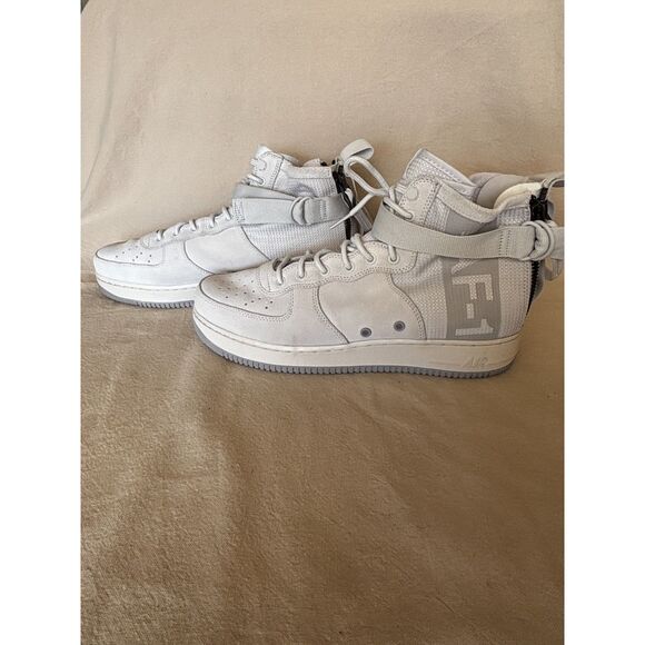 Nike SF Air Force 1 Suede Mid in Vast Gray - size 12 - Picture 1 of 8
